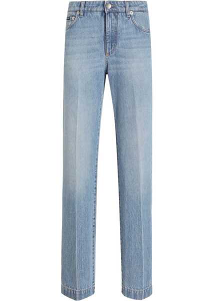 Pantaloni casual Dolce & Gabbana Loose Denim Jeans DENIM Femei (BM 17074949) 1