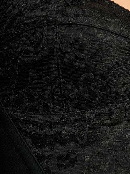 Bluze Dolce & Gabbana Jacquard And Lace Sheath Corsetry Bustier BLACK Femei (BM 17074952) 5