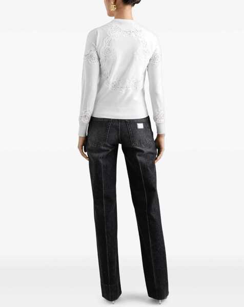 Cardigane Dolce & Gabbana Cashmere And Silk Cardigan IVORY Femei (BM 17074955) 3