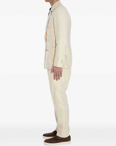 Costume Lardini Two-Piece Linen Suit CREAM Barbati (BM 17074979) 3