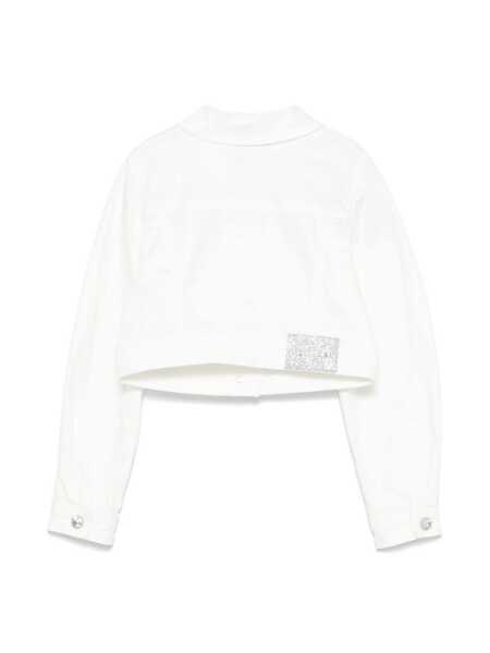 Jachete Monnalisa DENIM BASIC JACKET White Fete (BM 17075341) 2