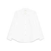 Camasi Forte_Forte "En Fleur" Embroidery Cotton Popline Shirt Clothing Femei