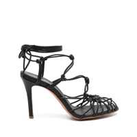 Sandale Forte_Forte Thin Heel Sandals With Leather Tubular Laces Shoes Femei