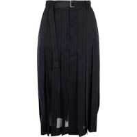 Fuste Sacai Sacai High Twist Voile Skirt Clothing