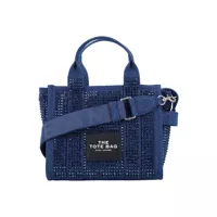 Genti de umar Marc Jacobs The Crystal Denim Small Tote Bag Femei