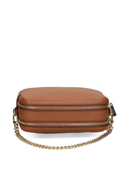 Genti de umar Michael Kors Bryant Brown Shoulder Bag With Logo Lettering On The Front And Chain Shoulder Strap In Hammered Leather Woman BROWN Femei (BM 17077693) 4
