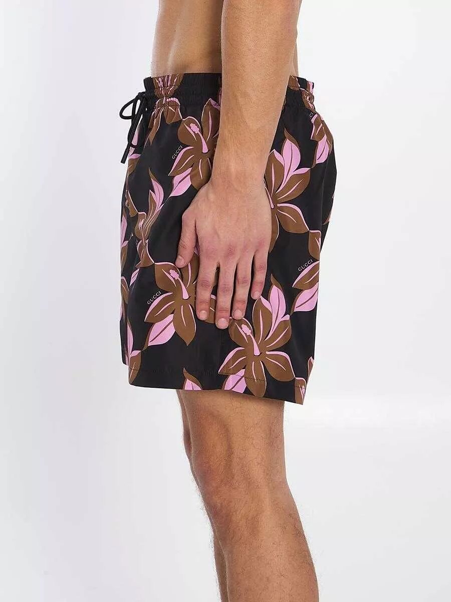 Sorturi de baie Gucci Infinity Print Swimsuit Black Barbati (BM 17077708) 3