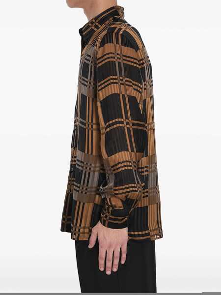 Camasi Saint Laurent Silk Shirt Black Barbati (BM 17077777) 3