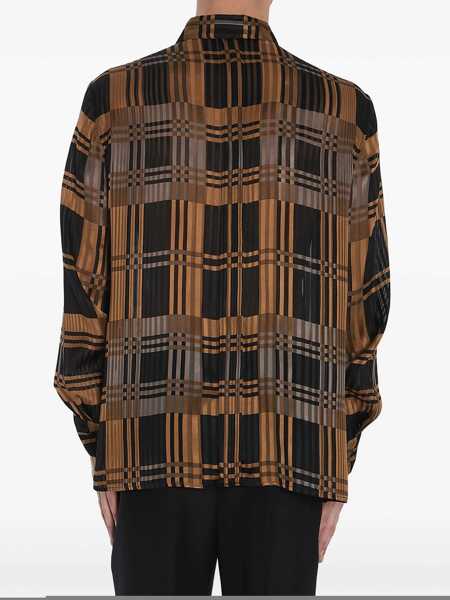 Camasi Saint Laurent Silk Shirt Black Barbati (BM 17077777) 4