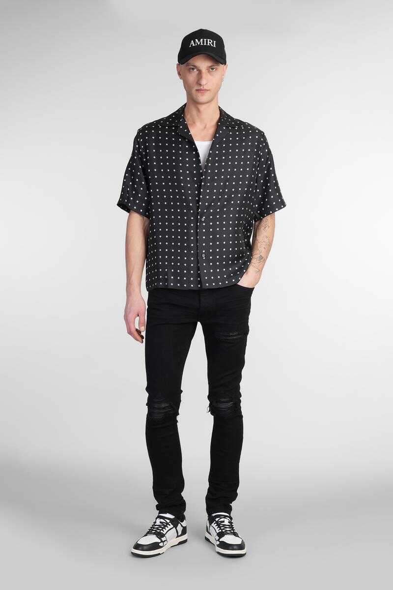 Camasi AMIRI Amiri Shirt Black Barbati (BM 17077879) 2