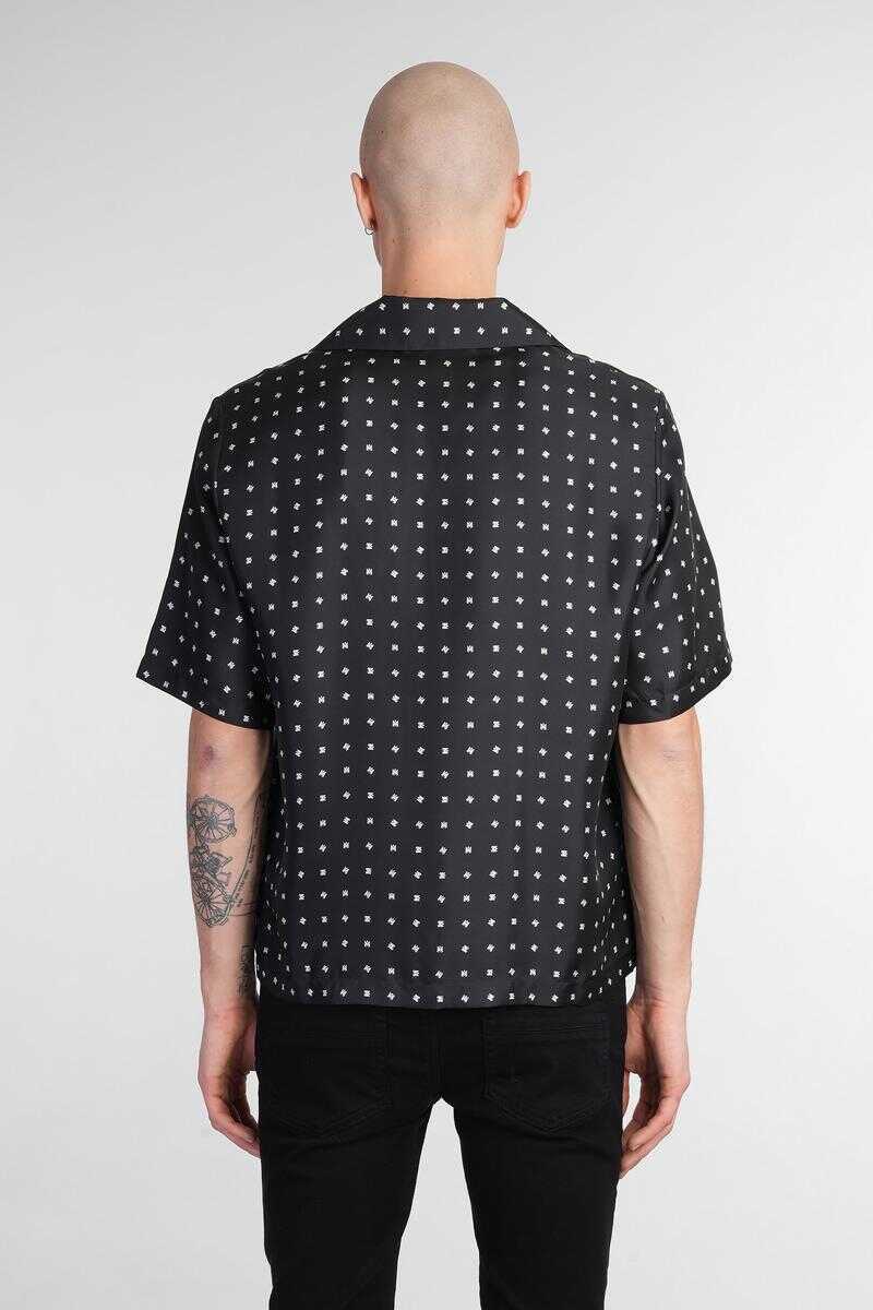 Camasi AMIRI Amiri Shirt Black Barbati (BM 17077879) 3