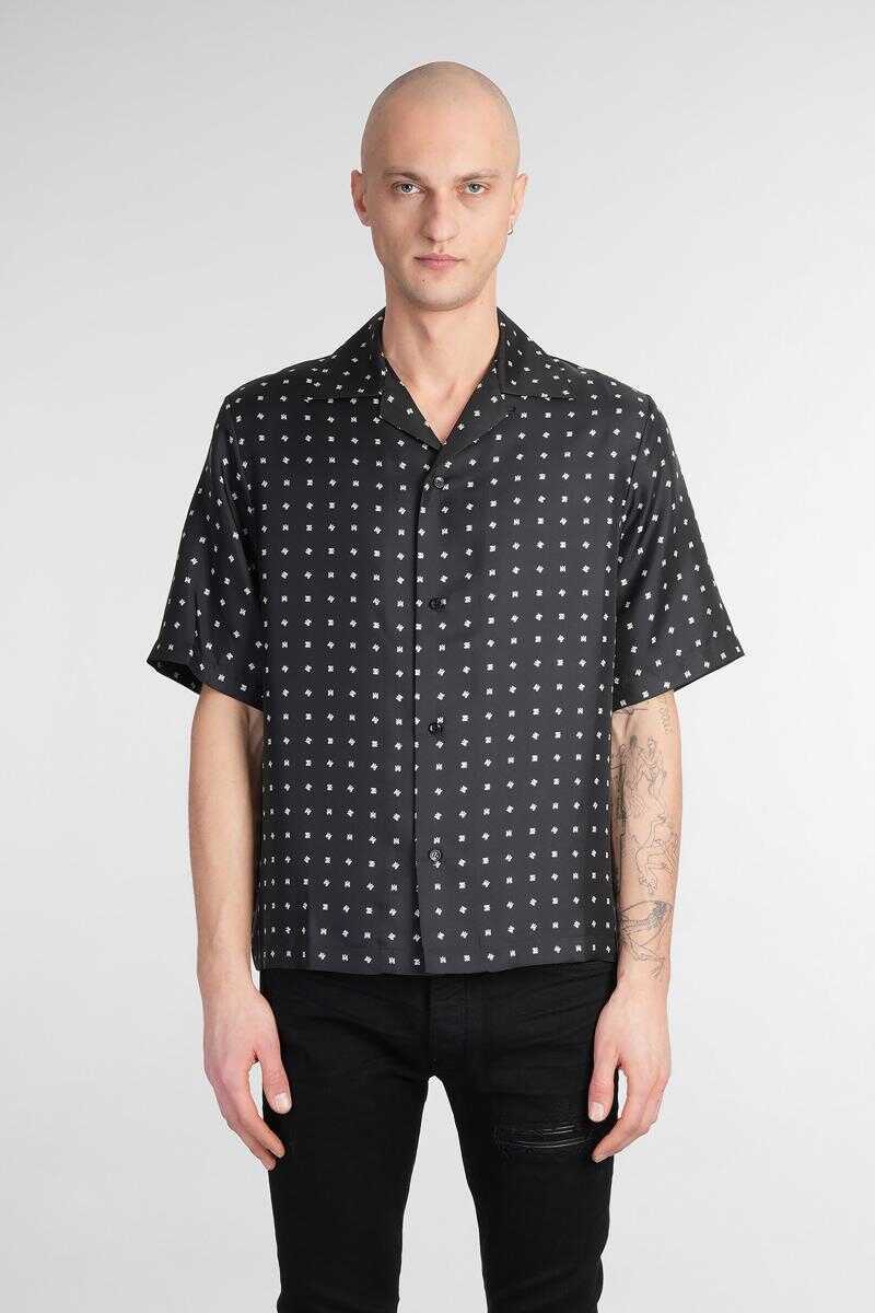 Camasi AMIRI Amiri Shirt Black Barbati (BM 17077879) 1