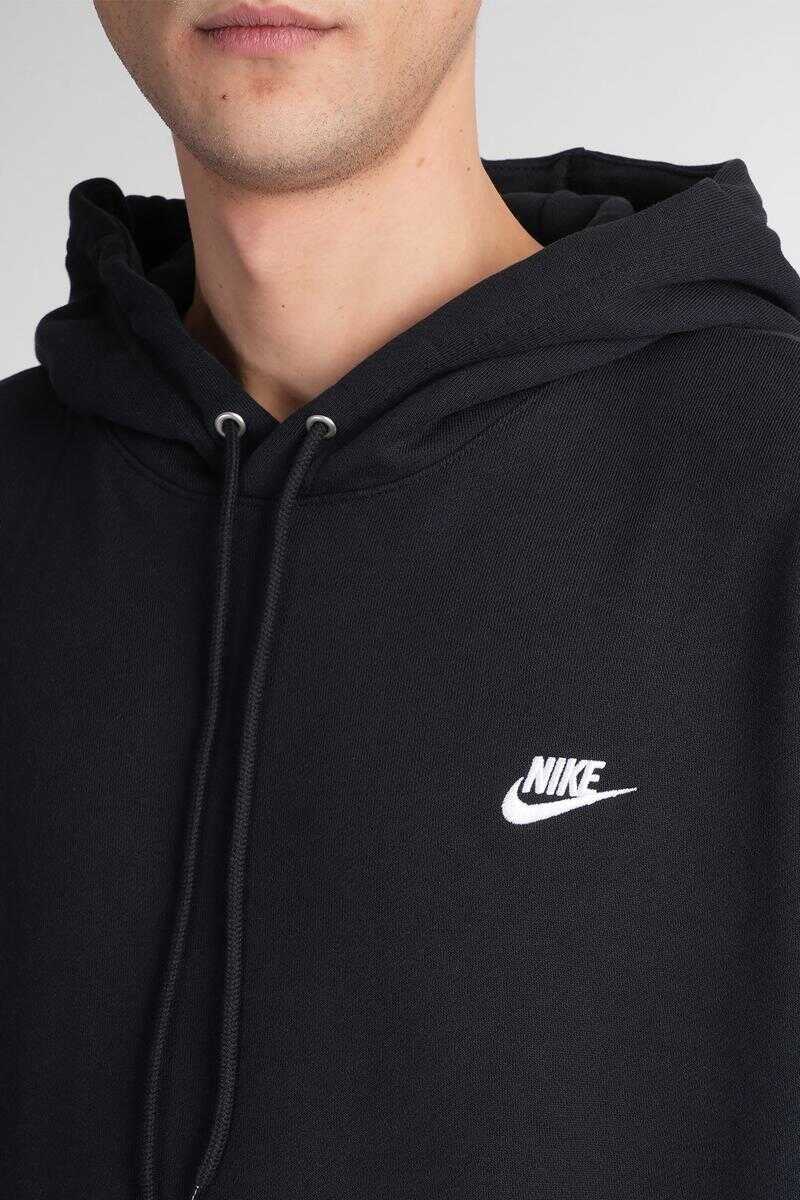 Pulovere Nike Nike Club Ft Oversized Hd Sweatshirt Black Barbati (BM 17077897) 5