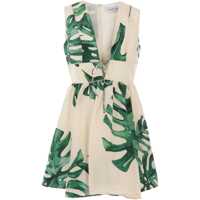 Rochii Raquel Diniz Linen And Silk Dress Femei
