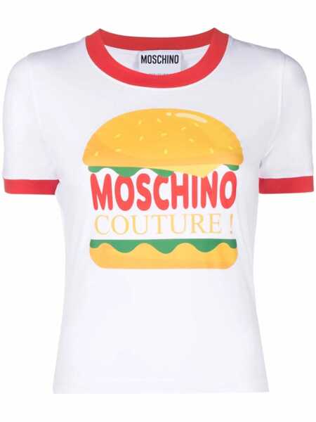 Tricouri Moschino Moschino Colazione T-Shirt WHITE Femei (BM 17079916) 1