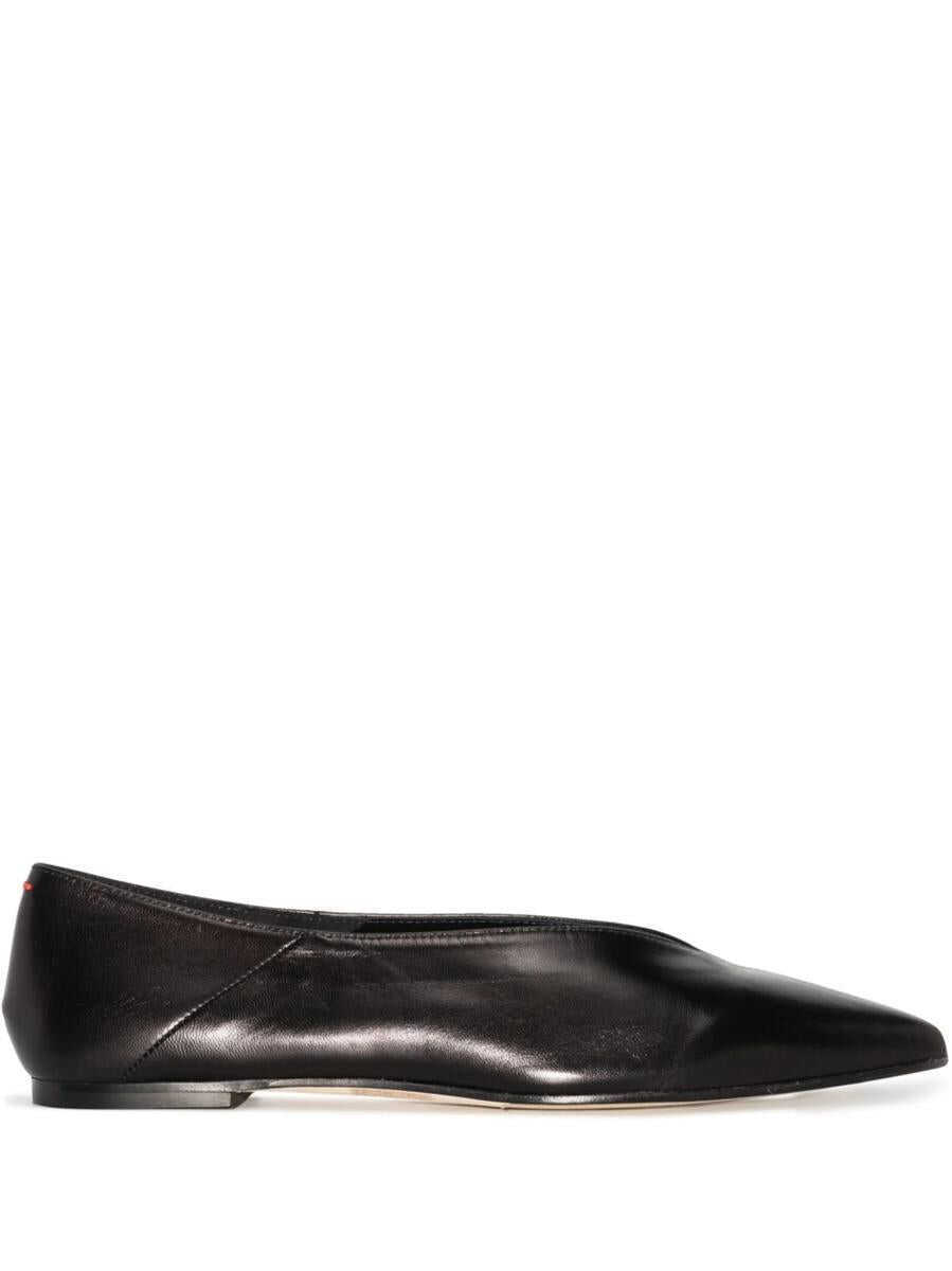 Balerini AEYDE Aeyde Moa Nappa Leather Black Shoes Black Femei (BM 17079946) 1