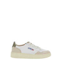 Sneakers 'Medalist' White Low Top Sneakers With Logo Patch On Tongue And Side In Leather Blend Woman Femei