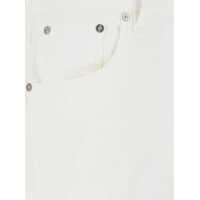 Blugi PT TORINO pentru Barbati - Blugi PT TORINO White Five Pocket Jeans With Logo Patch On The Back In Cotton Man WHITE Barbati (BM 17080594) - B-mall.ro