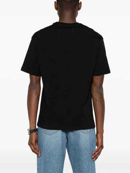 Tricouri A.P.C. A.P.C. Tshirt TAG BLANC NOIR Barbati (BM 17080873) 4
