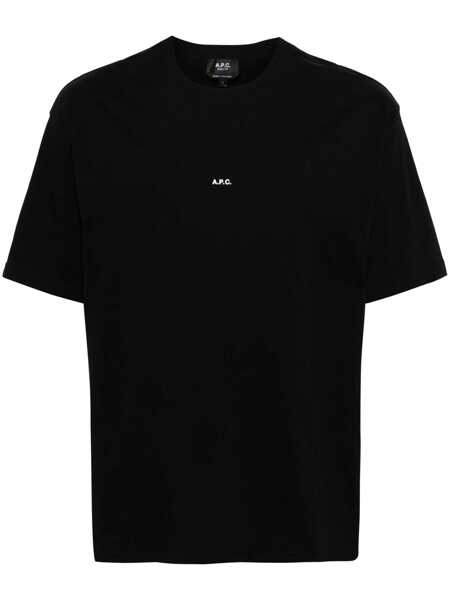 Tricouri A.P.C. A.P.C. Tshirt TAG BLANC NOIR Barbati (BM 17080873) 1