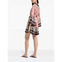 Rochii La DoubleJ Dama - Rochii La DoubleJ Magnifico Multicolor Dress With All-Over Graphic Print In Silk Woman MULTICOLOR Femei (BM 17081083) - B-mall.ro