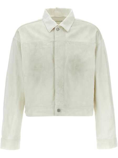 Geci ENTIRE STUDIOS Entire Studios Gem Jacket WHITE Barbati (BM 17081275) 1