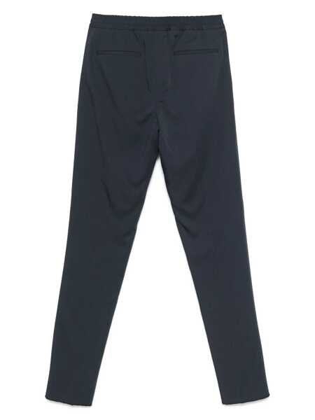 Pantaloni Lardini Blue Pants With Elastic Waist And Drawstring In Cotton Man BLUE Barbati (BM 17081314) 2