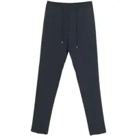 Pantaloni Blue Pants With Elastic Waist And Drawstring In Cotton Man Barbati