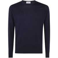 Camasi John Smedley Hatfield Long Sleeves Crewneck Pullover Clothing Barbati