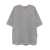 JUUN.J Grey T-Shirt With Logo Embroidered On The Front And Print On The Back In Cotton Man GREY