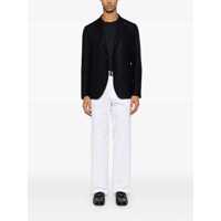 Tricouri Tagliatore pentru Barbati - Tricouri Tagliatore Blue Crewneck T-Shirt With Ribbed Edges In Cotton Man BLUE Barbati (BM 17082619) - B-mall.ro