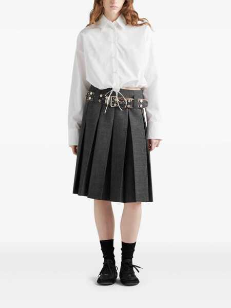 Camasi Prada Prada Shirts WHITE Femei (BM 17083981) 2