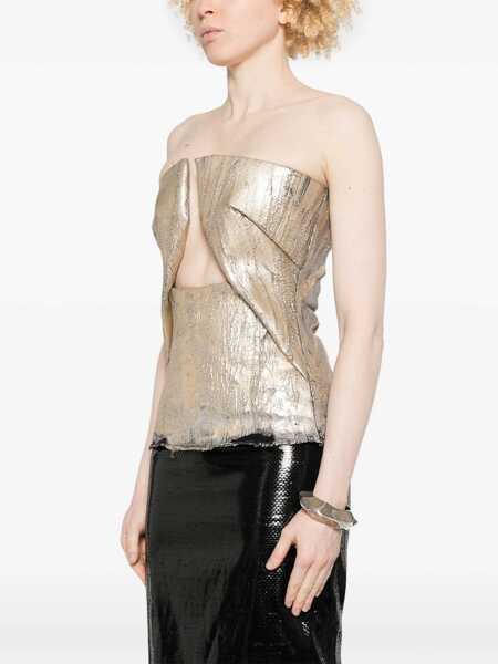 Topuri Rick Owens Rick Owens Top Gold Femei (BM 17084290) 3
