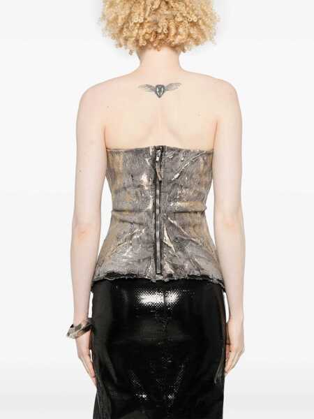 Topuri Rick Owens Rick Owens Top Gold Femei (BM 17084290) 4