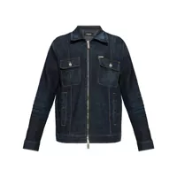 Geci DSQUARED2 Logo-Patch Denim Jacket Barbati