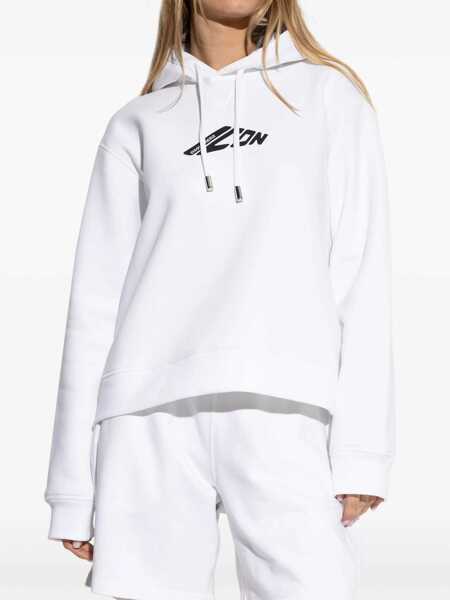 Bluze de trening DSQUARED2 DSQUARED2 D2 Icon Hoodie WHITE Femei (BM 17084641) 3