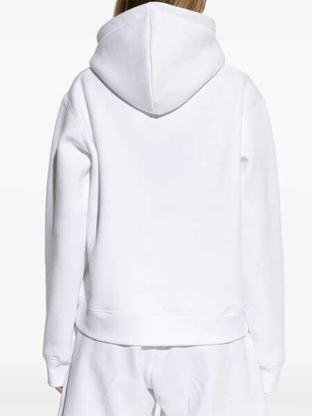Bluze de trening DSQUARED2 DSQUARED2 D2 Icon Hoodie WHITE Femei (BM 17084641) 4