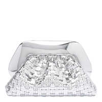 Genti mini Themoirè Tia Weaved Laminated Shoulder Bag Femei