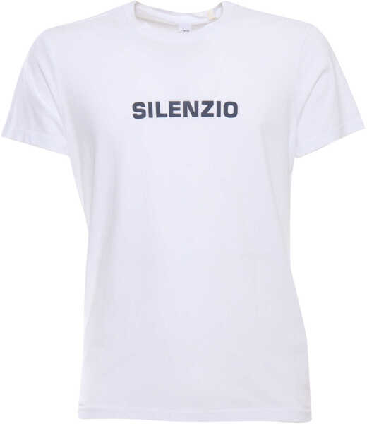 Tricouri Aspesi White t-shirt with print White Barbati (BM 17085694) 1