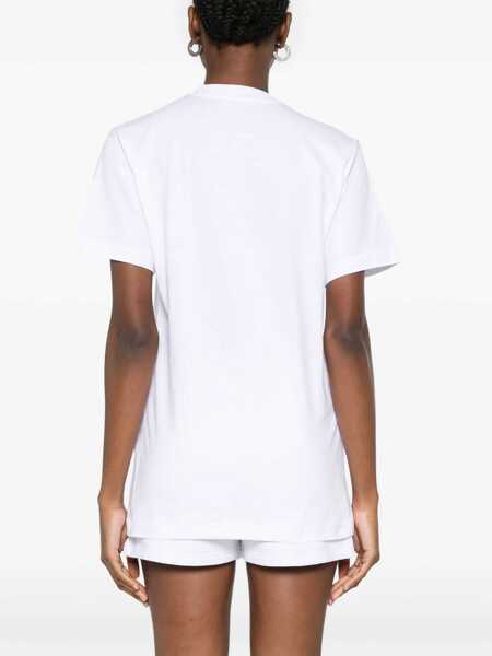 Tricouri Moschino Teddy Bear T-Shirt WHITE Femei (BM 17085725) 4