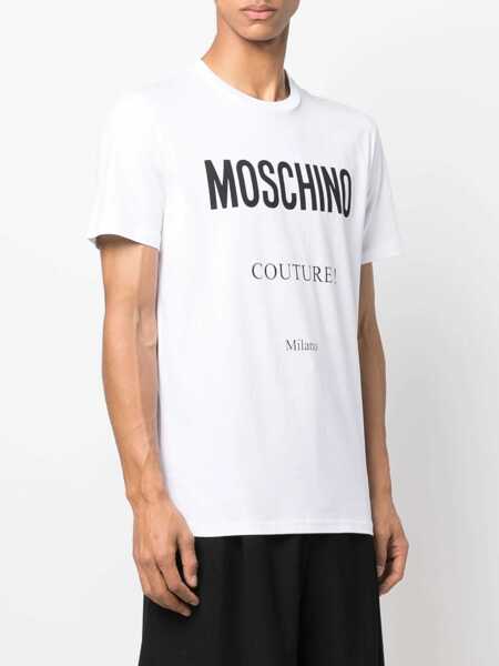 Tricouri Moschino Breakfast T-Shirt WHITE Barbati (BM 17085728) 3