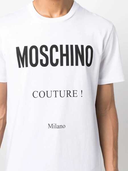 Tricouri Moschino Breakfast T-Shirt WHITE Barbati (BM 17085728) 5