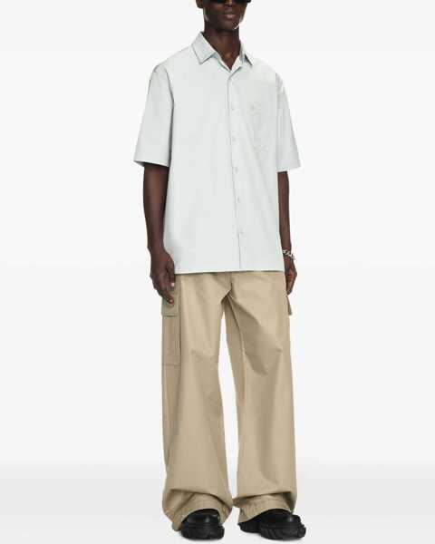 Pantaloni casual Off-White High Waisted Cargo Pants Beige Barbati (BM 17086049) 2