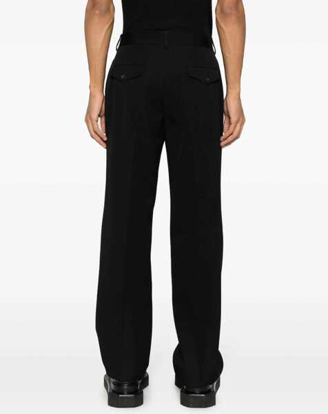 Pantaloni eleganti Off-White Slim Fit Buffalo Pants Beige Barbati (BM 17086067) 4