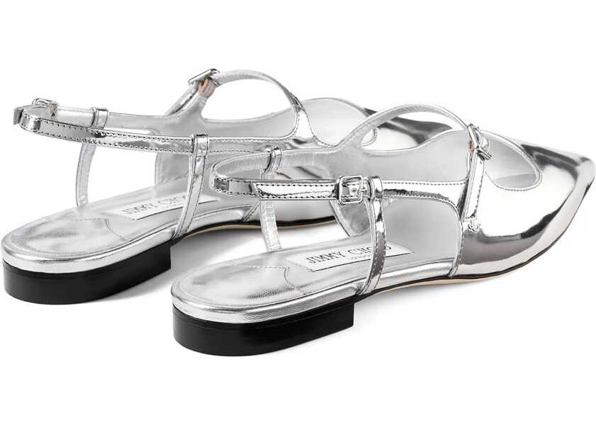 Balerini Jimmy Choo Didi Ballerina Flats SILVER Femei (BM 17086238) 3