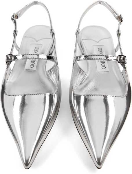Balerini Jimmy Choo Didi Ballerina Flats SILVER Femei (BM 17086238) 4
