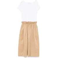 Rochii Long Dress with appliqué skirt Femei