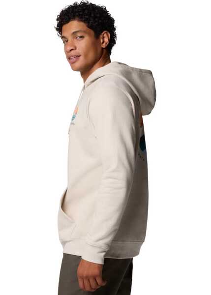 Bluze de trening Columbia Columbia Trek Graphic Hoodie Beige Barbati (BM 17086385) 2