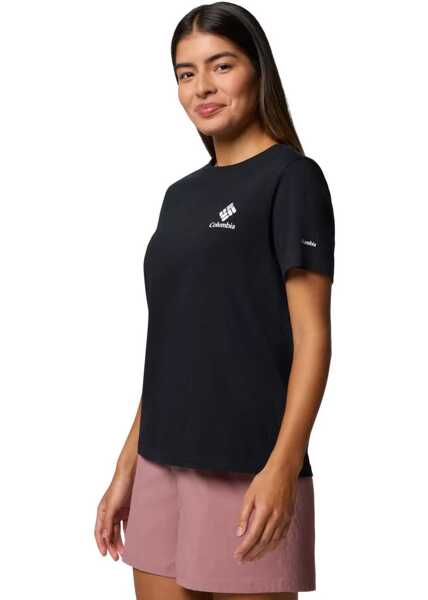 Tricouri Columbia Rolling Bend Graphic SS Tee Black Femei (BM 17086388) 2