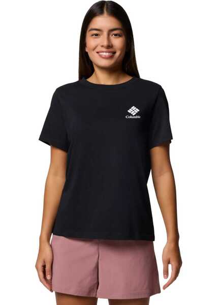 Tricouri Columbia Rolling Bend Graphic SS Tee Black Femei (BM 17086388) 1